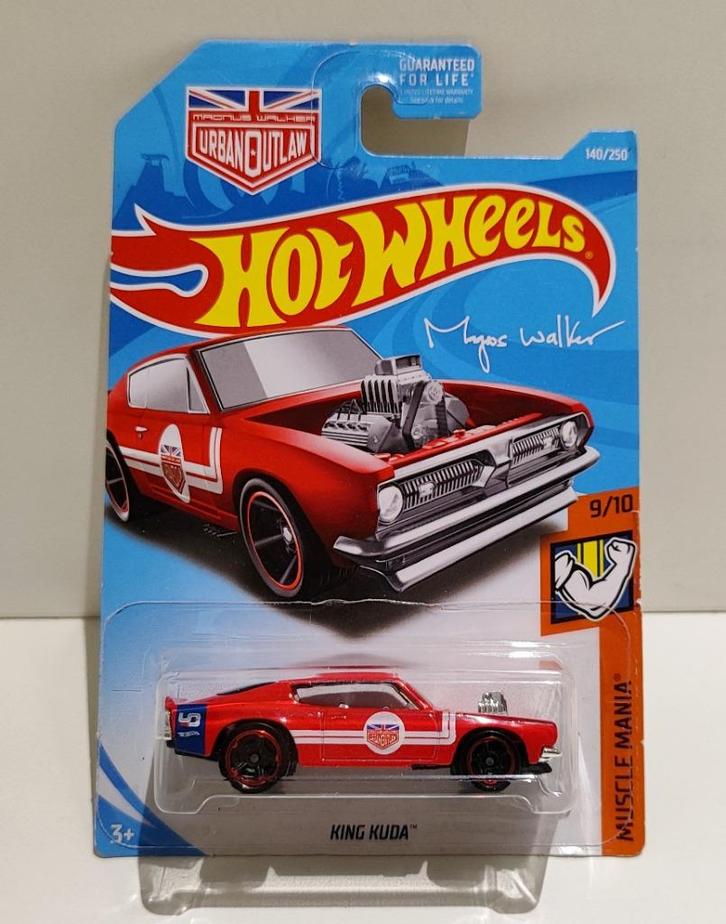 Hot Wheels King Kuda Magnus walker Urban Outlaw Rood (2017), Hobby en Vrije tijd, Modelauto's | Overige schalen, Ophalen of Verzenden