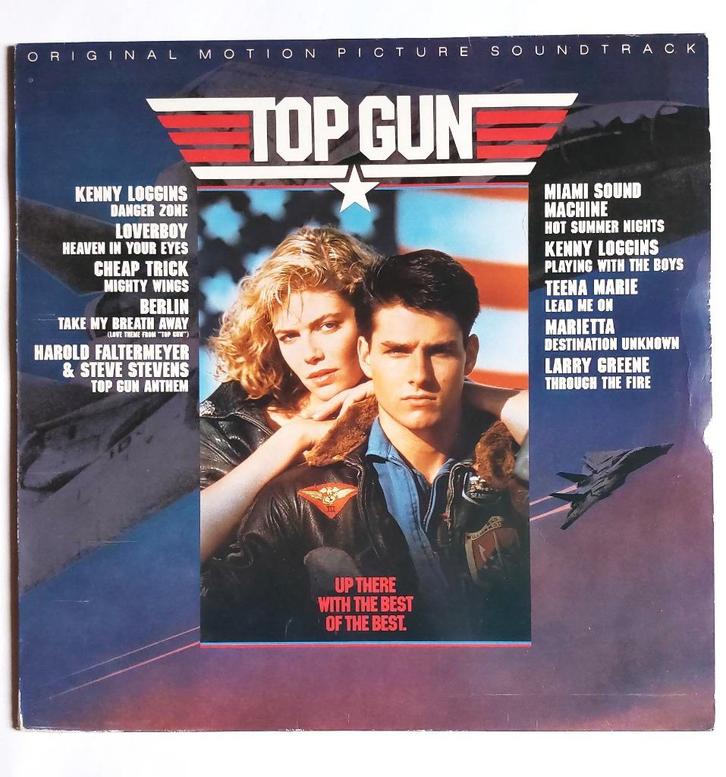 Various – Top Gun (1986), Cd's en Dvd's, Vinyl | Filmmuziek en Soundtracks, 12 inch, Ophalen of Verzenden