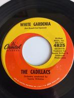 DE CADILLACS. WITTE GARDENIA. SOUL R&B USA 45T, Cd's en Dvd's, Vinyl | R&B en Soul, Ophalen of Verzenden, Zo goed als nieuw, R&B