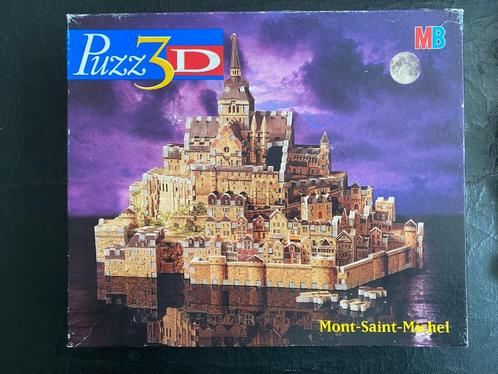 3D Puzzel MB : Mont-Saint-Michel, Hobby en Vrije tijd, Denksport en Puzzels, Gebruikt, Rubik's of 3D-puzzel, Minder dan 500 stukjes