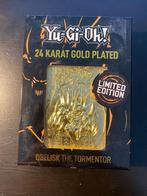 Yu-Gi-Oh! Limited Edition 24k Gold Plated Obelisk, Autres types, Enlèvement ou Envoi, Neuf