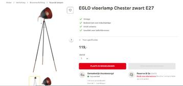 floor lamp, Enlèvement ou Envoi, Comme neuf, Métal, 100 à 150 cm