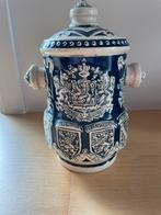 Pot en poterie avec couvercle « eendracht maakt macht », Antiquités & Art, Enlèvement ou Envoi