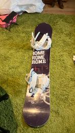 Rome Agent 158 snowboard met Union Force binding, Ophalen, Gebruikt, Board