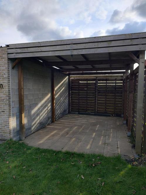 Zeer grote carport voor mobilehome/caravan, Tuin en Terras, Overkappingen, Gebruikt, Carport, Ophalen