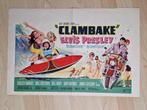 filmaffiche Elvis Presley Clambake 1967 filmposter, Verzamelen, Rechthoekig Liggend, Ophalen of Verzenden, Zo goed als nieuw, A1 t/m A3