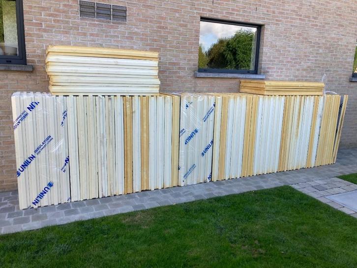 ISOLATIE UNILIN U-THERM WALL DIKTE 10 CM, Doe-het-zelf en Bouw, Isolatie en Afdichting, Zo goed als nieuw, Vloerisolatie, Muurisolatie
