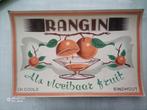 Orangina oude reclame, Ophalen of Verzenden, Gebruikt, Reclamebord