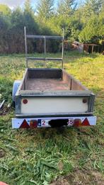 Aanhangwagen met lier 245cm x 105cm, Ophalen, Gebruikt
