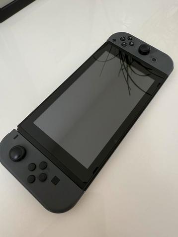 Nintendo Switch noire avec boîte, Enlèvement, Comme neuf