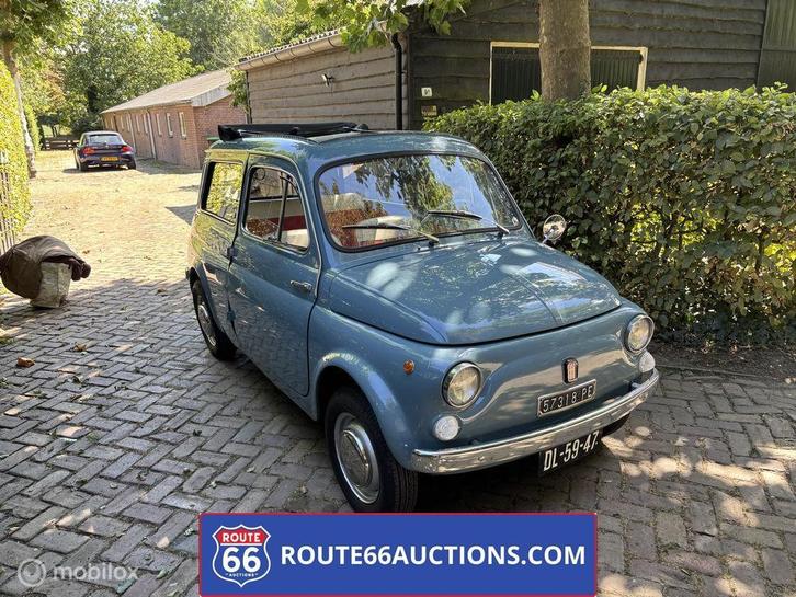 Fiat 500 Giardiniera | 1967 | Route 66 Auctions, Auto's, Oldtimers, Bedrijf, Te koop, Fiat, Overige brandstoffen, Overige carrosserie