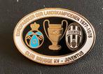 PIN CLUB BRUGGE JUVENTUS TURIN 78, Collections, Comme neuf, Sport, Enlèvement ou Envoi, Insigne ou Pin's