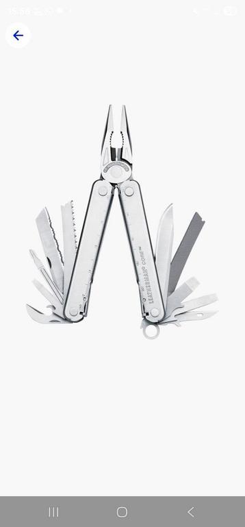 Leatherman Multitool Core Silver met beschermend hoesje  beschikbaar voor biedingen