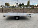 Plateau aanhangwagen vlakke laadvloer aanhanger, Auto diversen, Aanhangers en Bagagewagens, Ophalen, Zo goed als nieuw