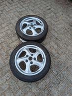 2x Originele Porsche Velgen 235/45/17, Ophalen, Band(en)