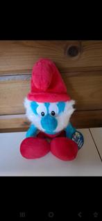 Grote smurf knuffel 30 cm, Ophalen of Verzenden, Nieuw, Grote Smurf, Poppetje, Figuurtje of Knuffel