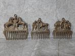 Vintage Koperen Paardenkammen Wanddecoratie, Antiek en Kunst, Ophalen of Verzenden
