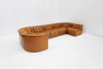 Vintage De Sede DS 11 modulaire bank cognac patchwork leer, Ophalen