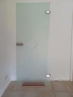 Glazen deur te koop, Doe-het-zelf en Bouw, Ophalen, 80 tot 100 cm, Binnendeur, 200 tot 215 cm