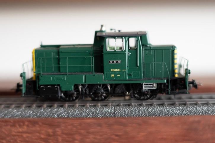 Piko 52839 diesel rangeerlok NMBS Marklin AC dig/sound, Hobby en Vrije tijd, Modeltreinen | H0, Zo goed als nieuw, Locomotief