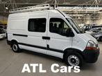 2.5D | DUBBELKABINE | 6+1 PERS | 1STE EIGENAAR | 1j Garantie, Auto's, Bestelwagens en Lichte vracht, Stof, Zwart, 4 cilinders