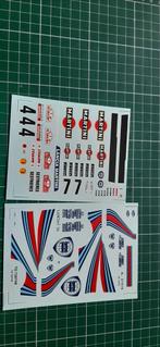 Stikkers Lancia Delta  S 4 Martini Toivonen 1/24, Ophalen of Verzenden, Nieuw