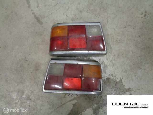 achterlichten set bmw e12 eerste type 520 525 528, Autos : Pièces & Accessoires, Éclairage, BMW, Utilisé, Enlèvement ou Envoi