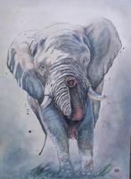 Acryl op doek, Antiek en Kunst, Kunst | Schilderijen | Modern, Ophalen