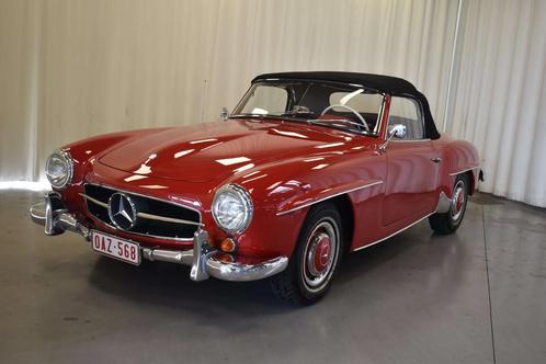 Mercedes-Benz 190 SL Belgium car Perfect ! (bj 1956), Auto's, Oldtimers, Bedrijf, Te koop, Open dak, Radio, Mercedes-Benz, Benzine