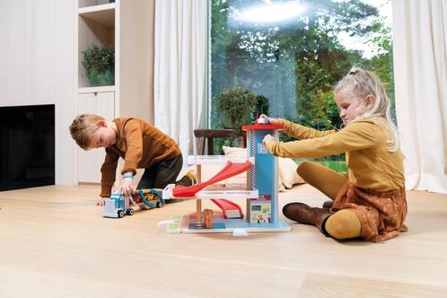 Houten parkeergarage Contiloop Scratch, Kinderen en Baby's, Speelgoed | Houten speelgoed, Nieuw, Overige typen, Ophalen of Verzenden