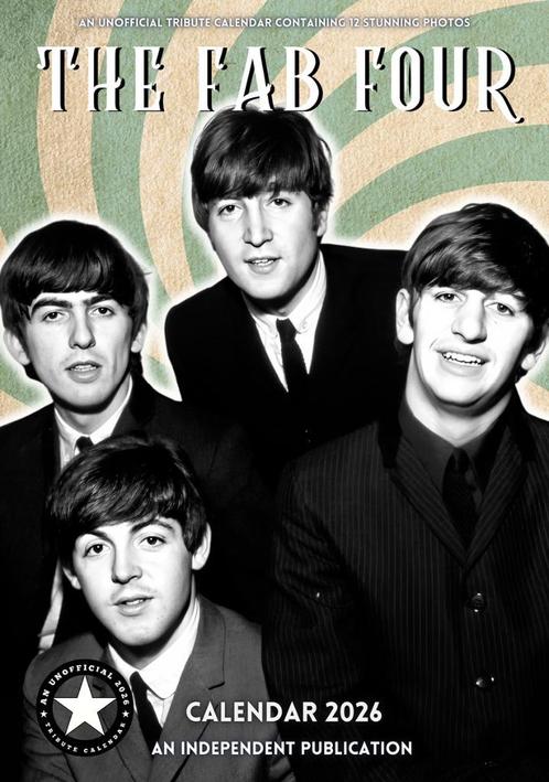 De Beatles kalender 2026, Diversen, Kalenders, Nieuw, Jaarkalender, Ophalen of Verzenden