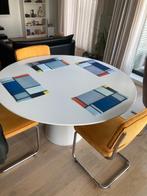 tafel, Huis en Inrichting, Tafels | Eettafels, Ophalen, Gebruikt, 100 tot 150 cm, Rond