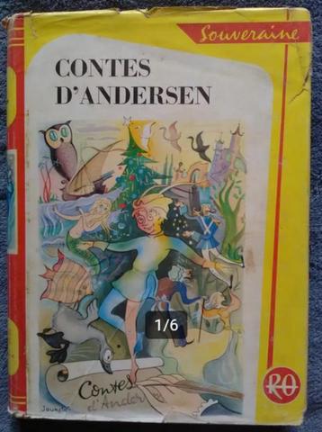 "Contes d'Andersen" 1964, Hans Christian Andersen, Enlèvement ou Envoi, Utilisé, Contes (de fées)