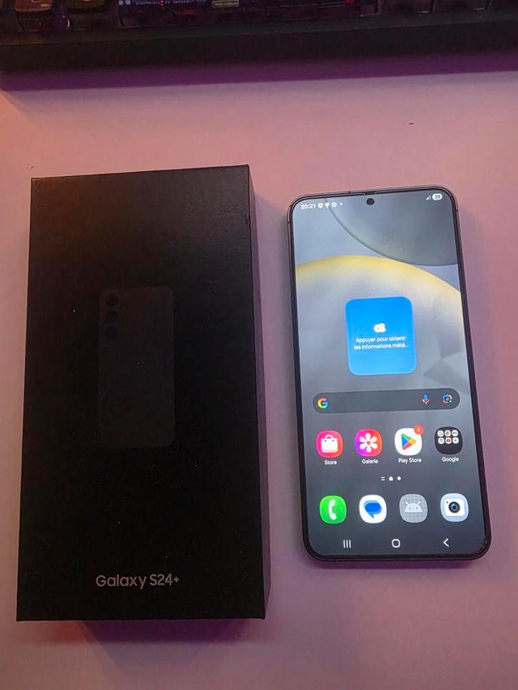 Samsung s24 plus 5g vends ou echange, Télécoms, Téléphonie mobile | Samsung, Enlèvement