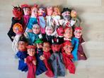 20 aangeklede poppenkastpoppen, Ophalen of Verzenden