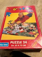 Vintage puzzel Play Time, Looney Tunes. Super Pieces 24 stuk, Kinderen en Baby's, Speelgoed | Kinderpuzzels, 2 tot 4 jaar, 10 tot 50 stukjes
