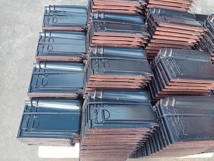 Pottelberg 44 stormpan antraciet 736, Doe-het-zelf en Bouw, Dakpannen en Dakbedekking, Nieuw, Dakpannen, Steen of Klei, Ophalen