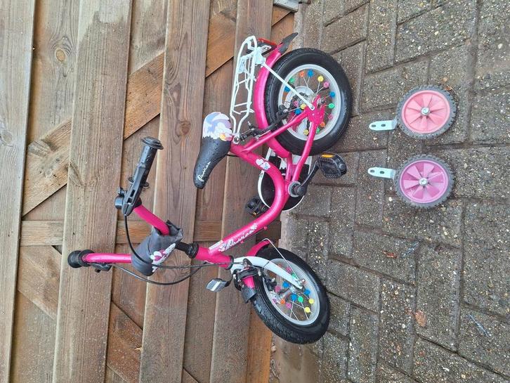 Kinderfiets, Fietsen en Brommers, Fietsen | Kinderfietsjes, Zo goed als nieuw, Zijwieltjes, Ophalen