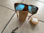 Houten Zonnebril Helios - Tortoise/Donker Walnoot, Overige merken, Zonnebril, Overige kleuren, Nieuw