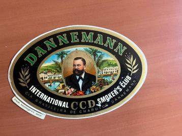 Promotional Sticker Dannemann international smoker's club beschikbaar voor biedingen
