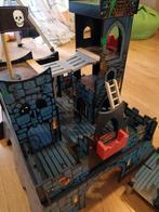 Houten kasteel met boot, Kinderen en Baby's, Ophalen, Gebruikt