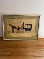 Ancien tableau peinture 48/35cm, Enlèvement