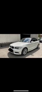 BMW 120i pack m cabriolet, Auto's, BMW, Bluetooth, 4 zetels, 1995 cc, Zwart