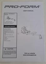 Pro-Form roeier, Sport en Fitness, Fitnessapparatuur, Ophalen, Gebruikt