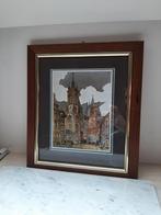 Kunstwerk kerken Doornik tournai, Antiek en Kunst, Kunst | Schilderijen | Klassiek, Ophalen of Verzenden