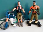 Lot figurines Action Man Moto et Skate board, Enlèvement ou Envoi, Utilisé