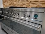 🔥Luxe Fornuis smeg 150 cm rvs 7 pits grillplaat 2 ovens, 60 cm of meer, 5 kookzones of meer, Vrijstaand, Energieklasse A of zuiniger
