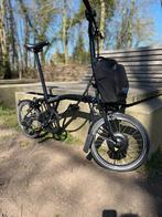 Elektrische vouwfiets Brompton H6L zwart, Ophalen, Gebruikt