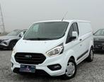 FORD TRANSIT CUSTOM 2.0 TDCI - 78000 KM - TREKHAAK, Auto's, Ford, Stof, Wit, 5 deurs, Transit