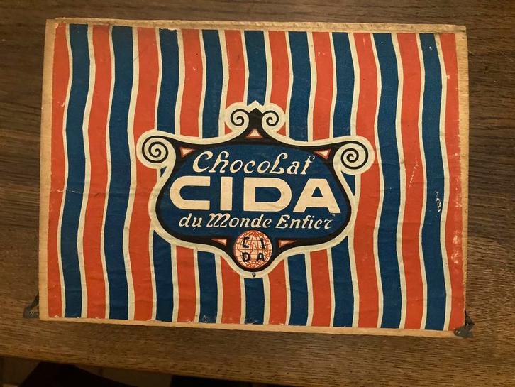 Cida Chocolat, Collections, Marques & Objets publicitaires, Utilisé, Enlèvement ou Envoi
